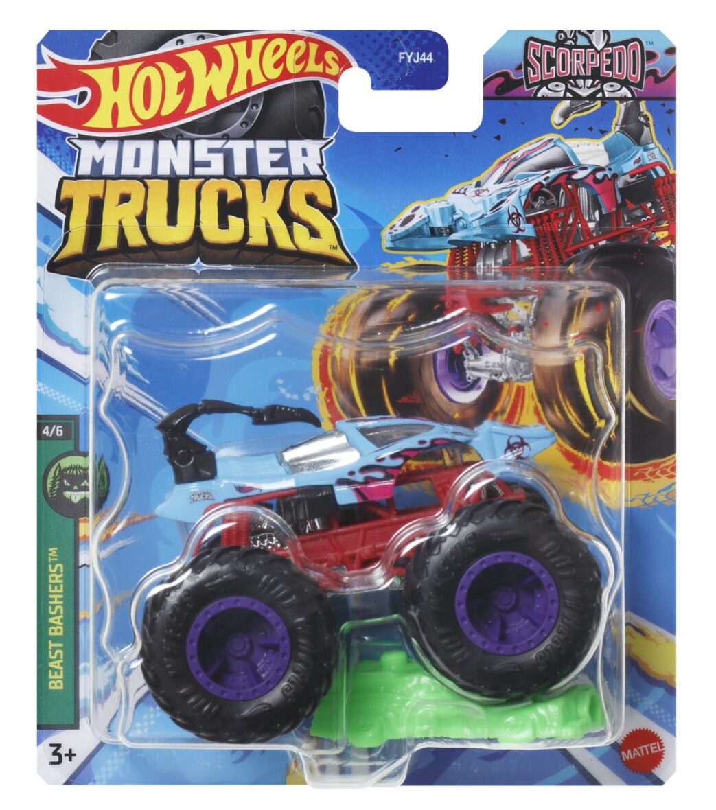 Hot Wheels Monster Truck Masinuta Scorpedo Scara 1:64