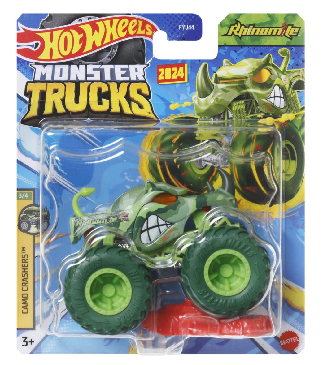 Hot Wheels Monster Truck Masinuta Rhinomite Scara 1:64