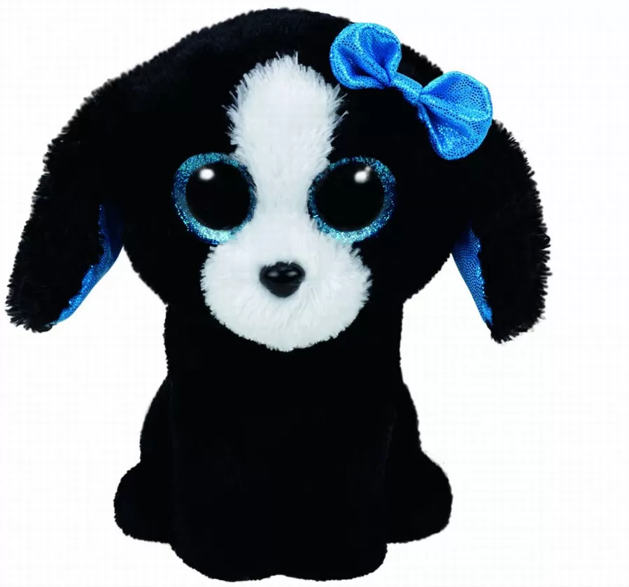 PLUS TY 15CM BOOS TRACEY CATEL NEGRU CU ALB