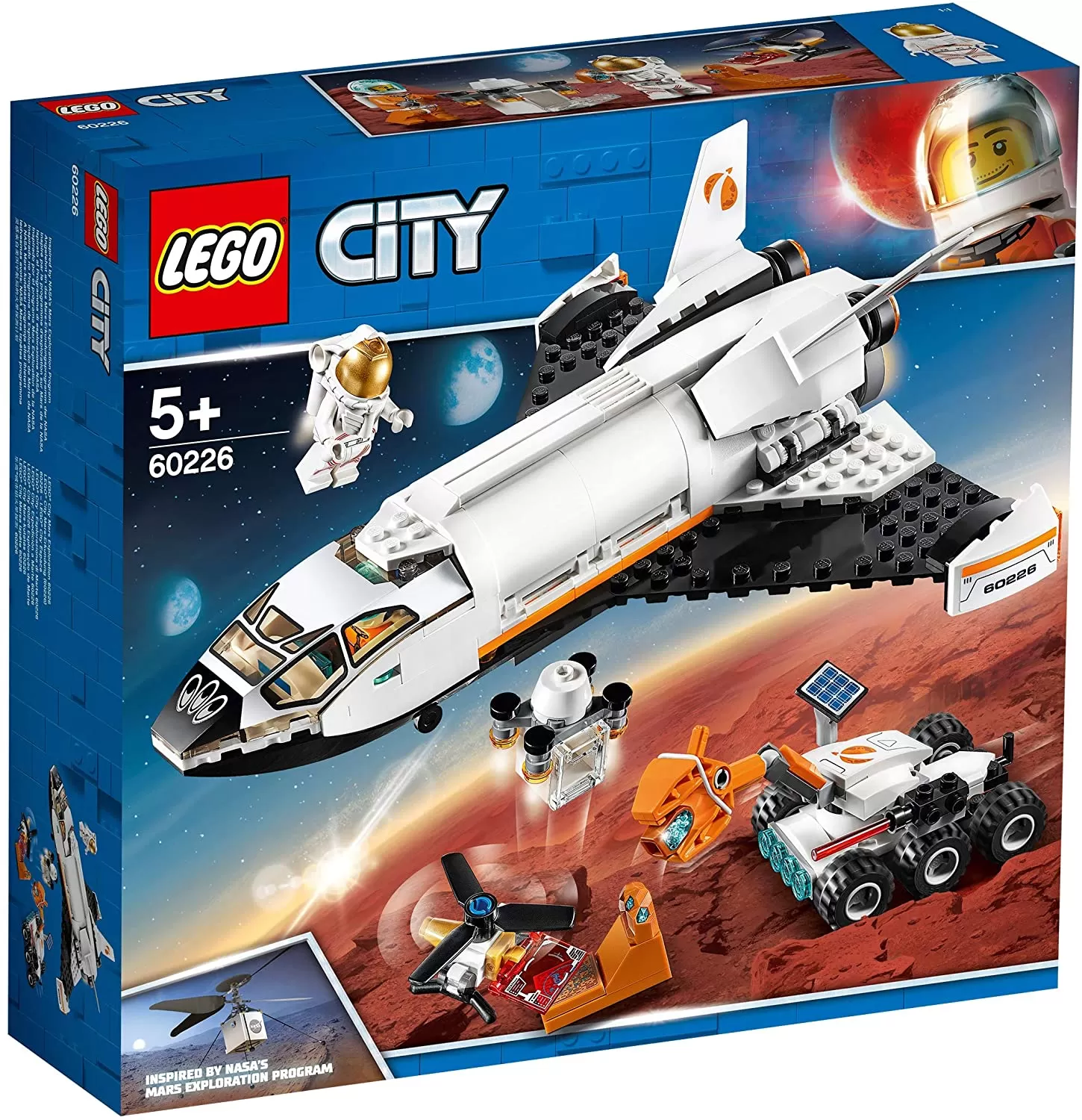 LEGO CITY NAVETA DE CERCETARE A PLANETEI MARTE 60226