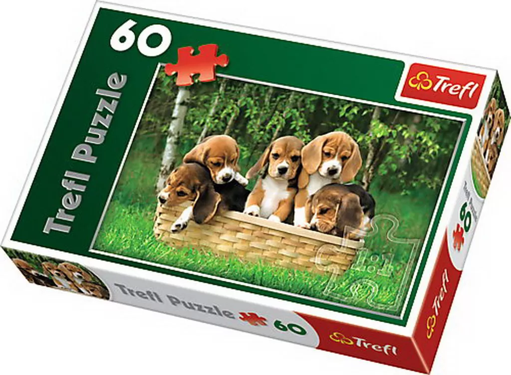 PUZZLE TREFL 60 CATELUSI BEAGLE