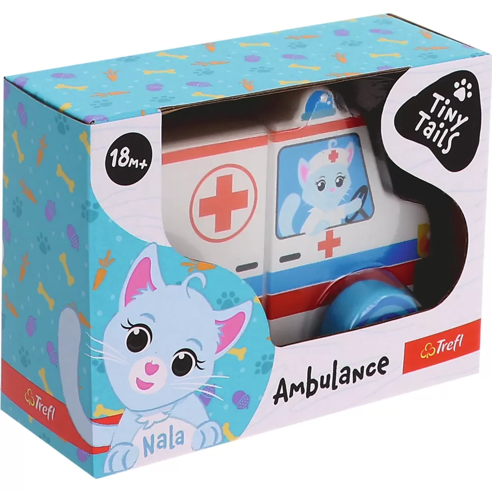 TREFL TINY TAILS JUCARIE DE LEMN AMBULANTA