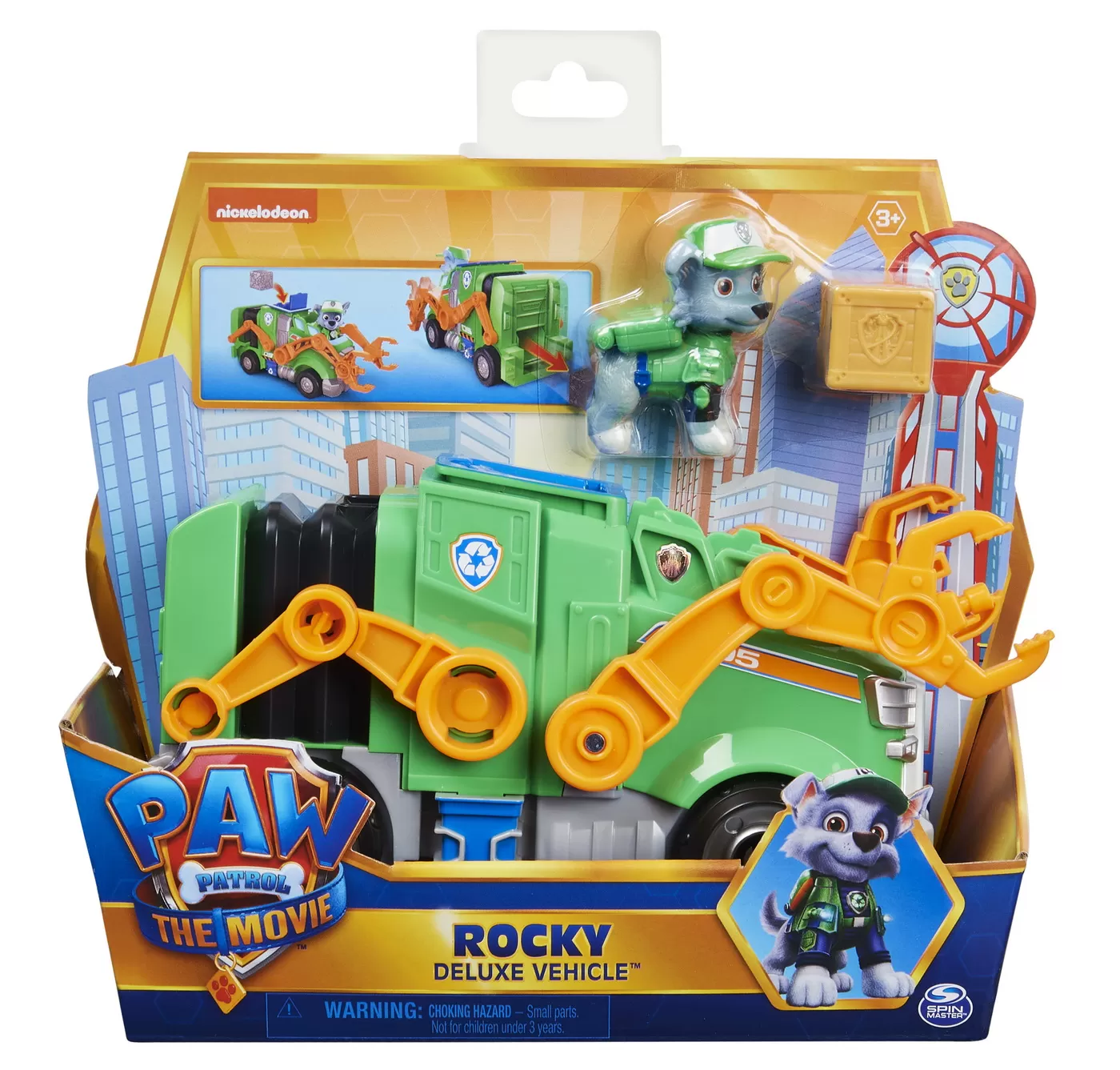 PATRULA CATELUSILOR VEHICUL DELUXE ROCKY