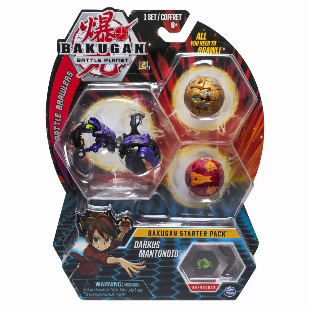 BAKUGAN PACHET START MARKUS MANTONOID