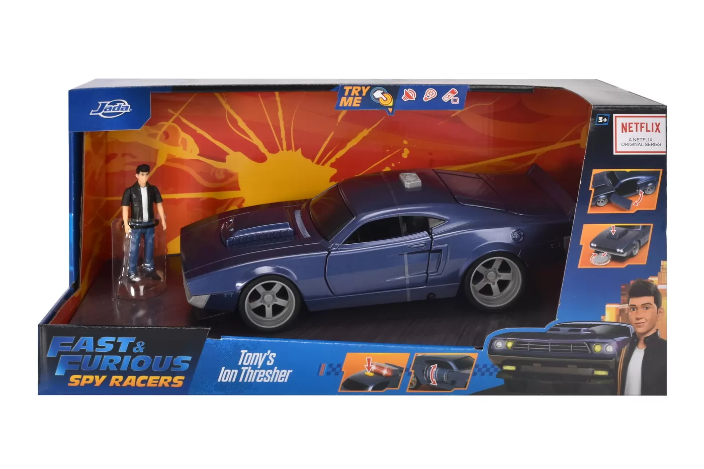 MASINUTA FAST AND FURIOUS SPY RACERS TONY’S ION THRESHER SCARA 1:16