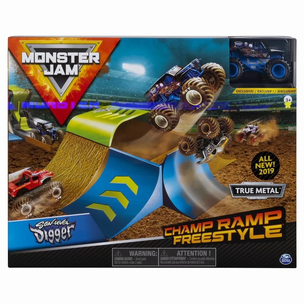 MONSTER JAM SET CASCADORII RAMPA CAMPIONILOR