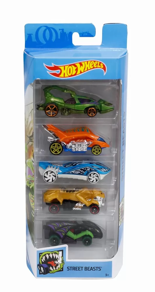 SET 5 MASINI HOT WHEELS STREET BEASTS