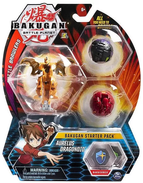 BAKUGAN PACHET START AURELUS DRAGONOID