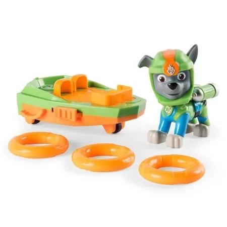 SET FIGURINE DELUXE PAW PATROL ROCKY