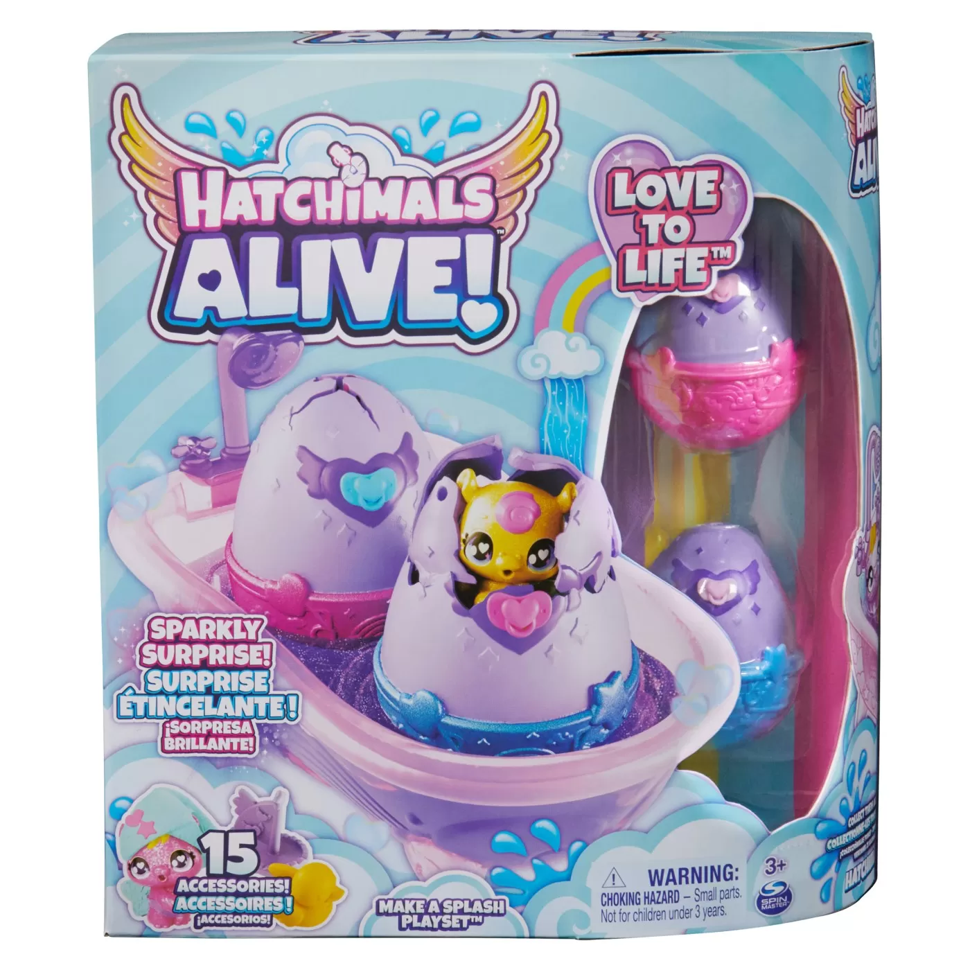 HATCHIMALS ALIVE SET MAKE A SPLASH
