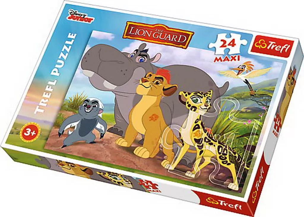 PUZZLE TREFL 24 MAXI CURAJOASA GARDA FELINA