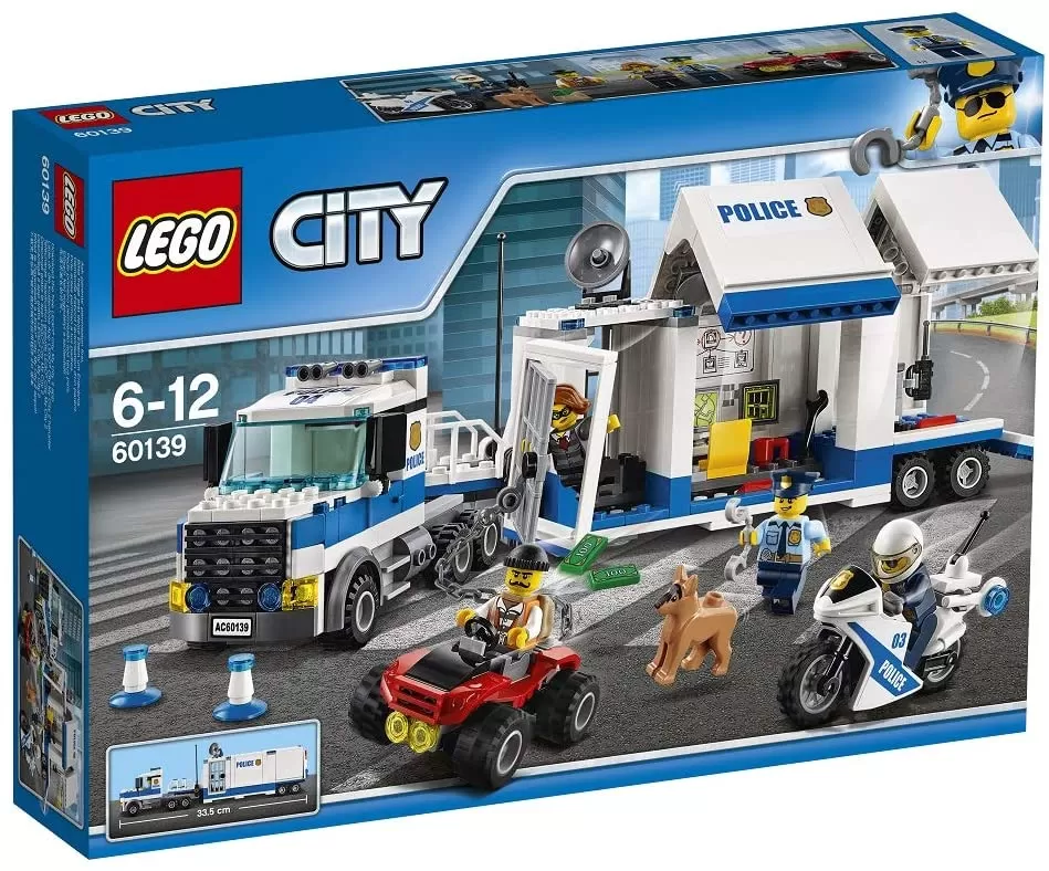 LEGO CITY CENTRU DE COMANDA MOBIL 60139