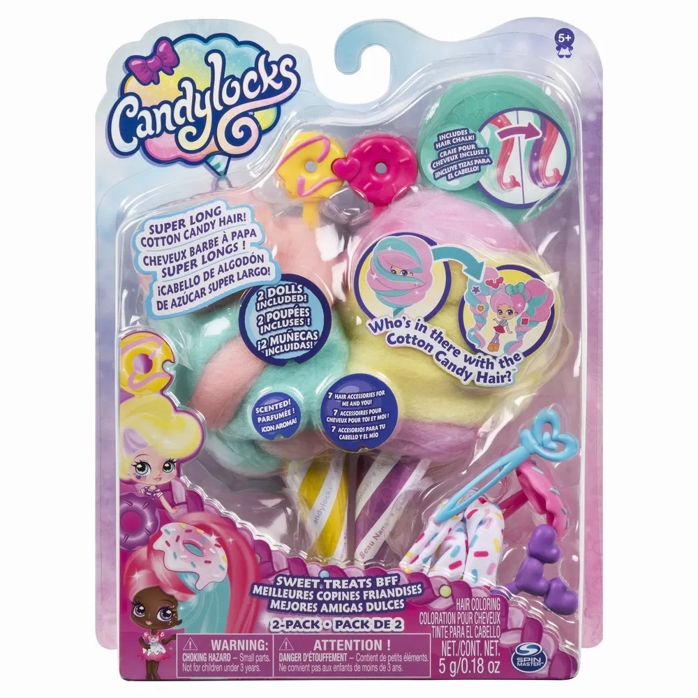 CANDY LOCKS SET 2 PAPUSI PARFUMATE