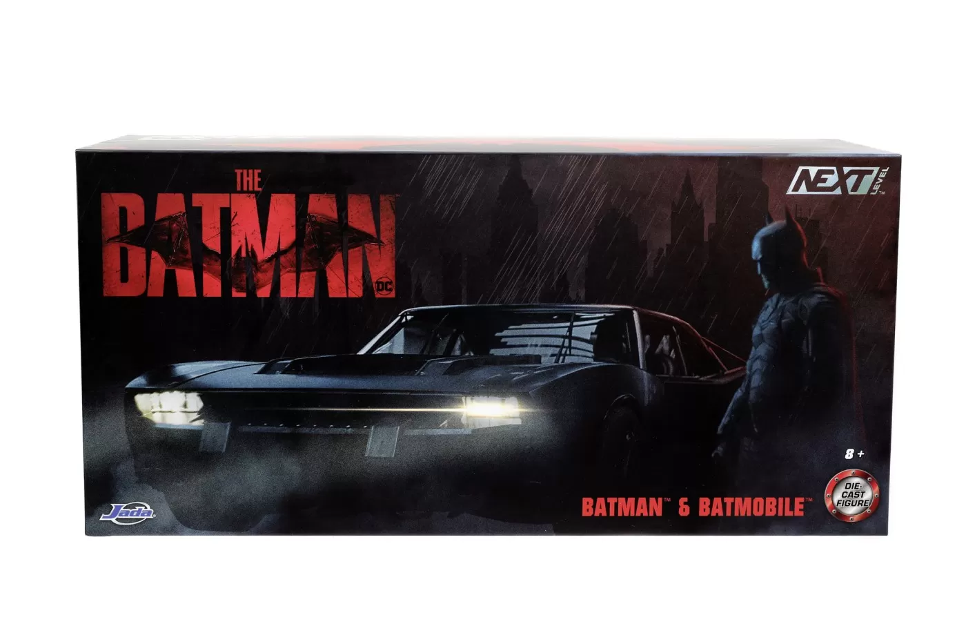 JADA BATMAN SET MASINUTA METALICA BATMOBILE SI FIGRURINA BATMAN