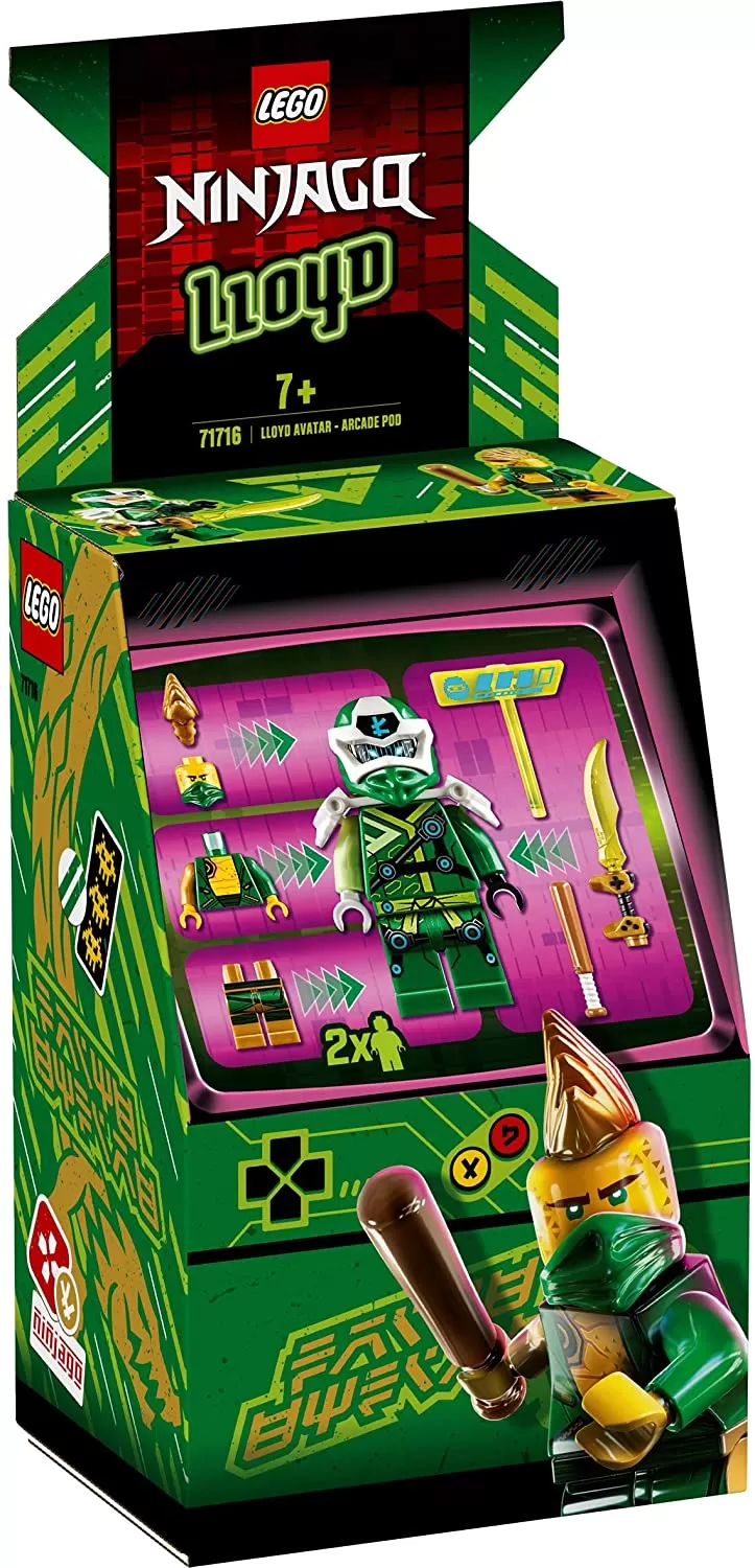 LEGO NINJAGO AVATAR LLOYD CAPSULA JOC ELECTRONIC 71716