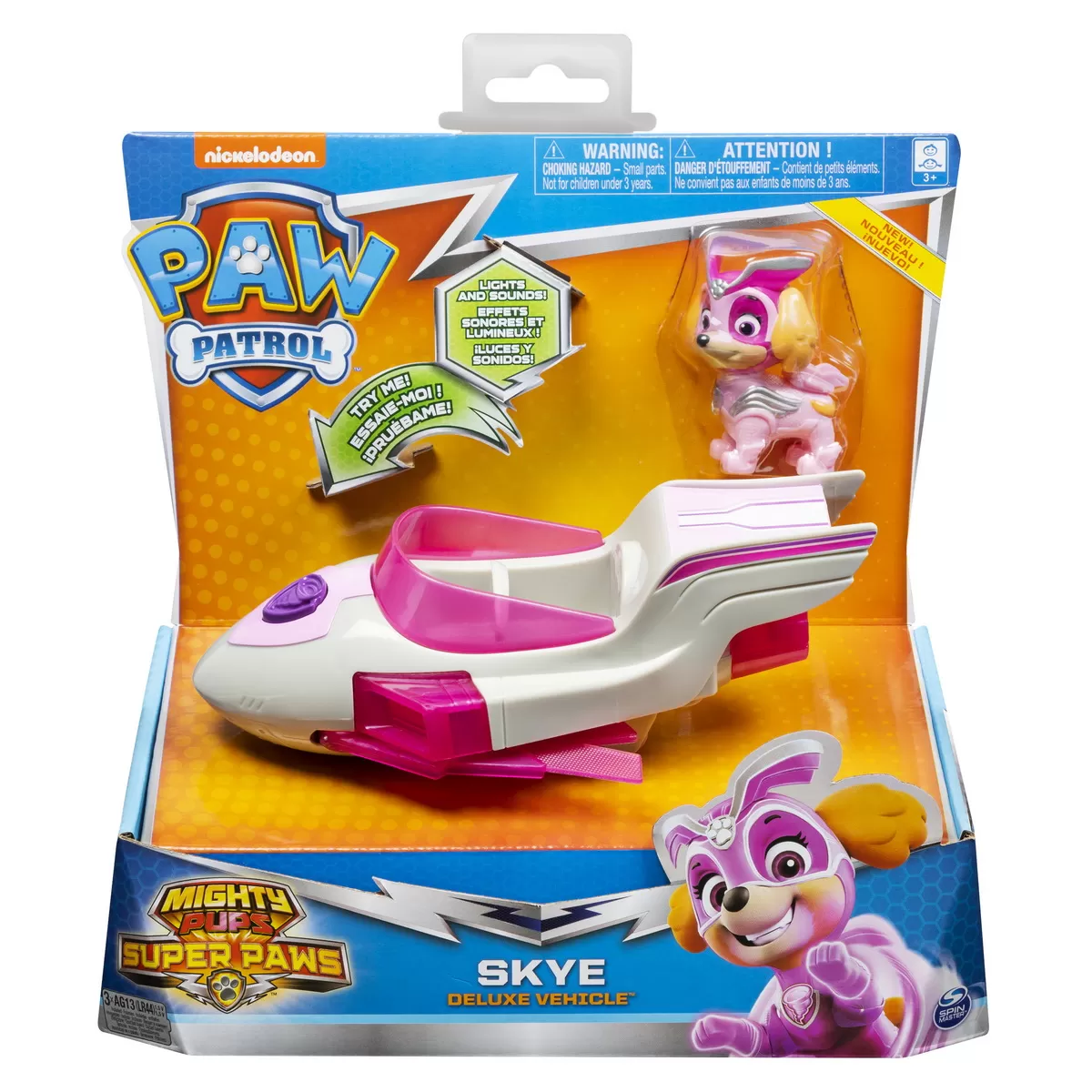 PATRULA CATELUSILOR SUPER EROINA SKYE CU AVION