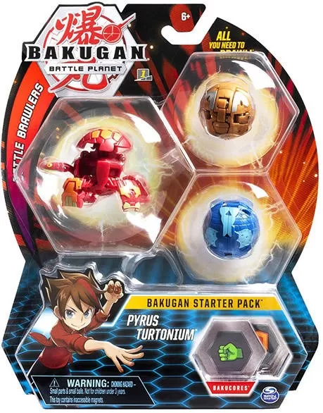 BAKUGAN PACHET START PYRUS TURTONIUM