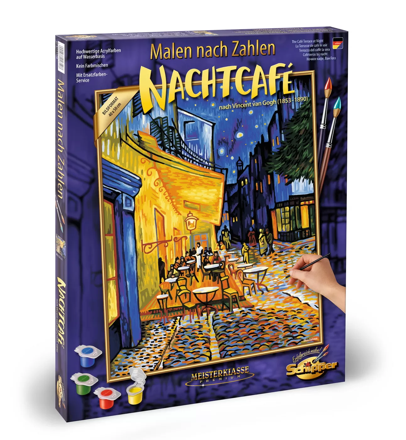 KIT PICTURA PE NUMERE SCHIPPER CAFE TERRACE VAN GOGH