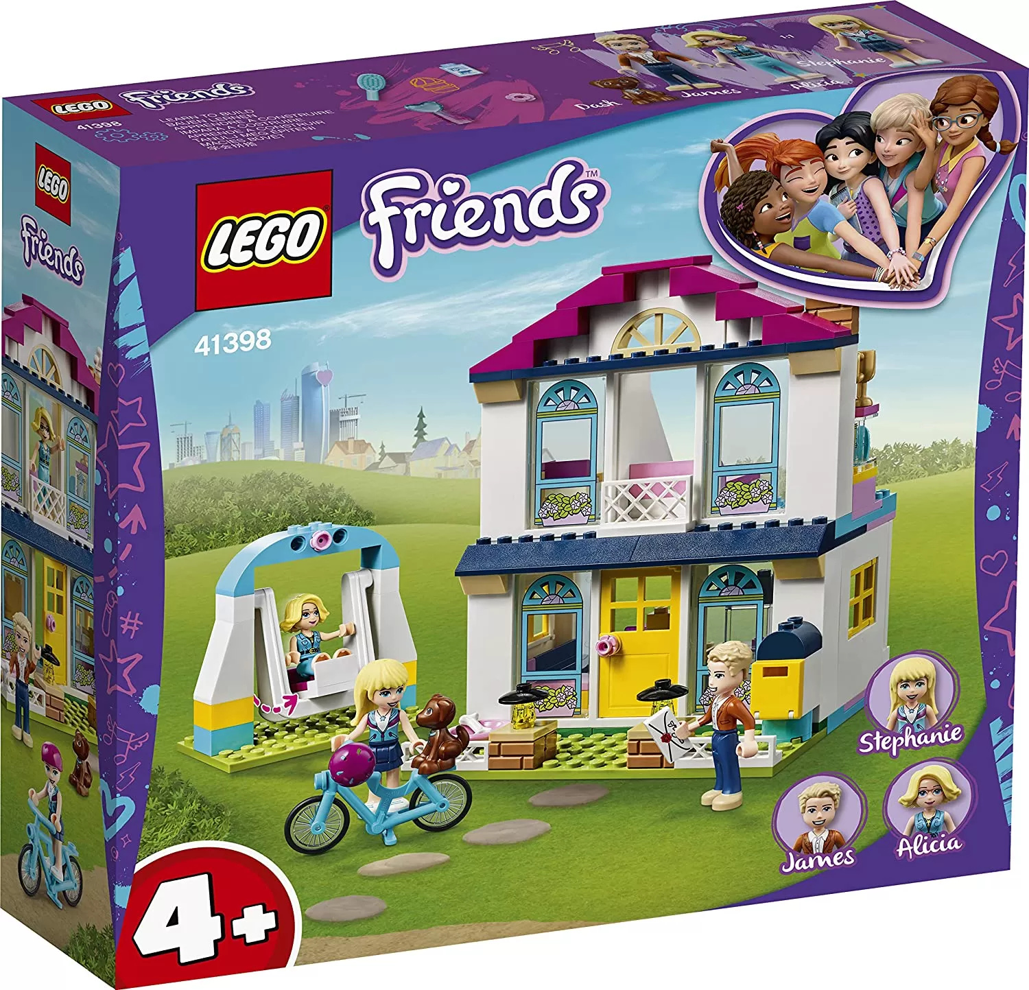 LEGO FRIENDS CASA LUI STEPHANIE 41398