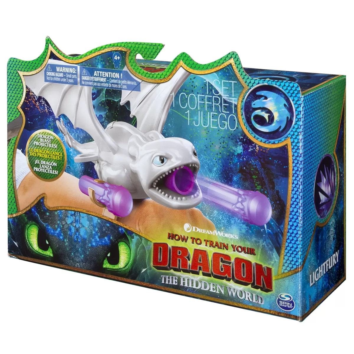 DRAGON FURIA LUMINII CU LANSATOR DE PROIECTILE