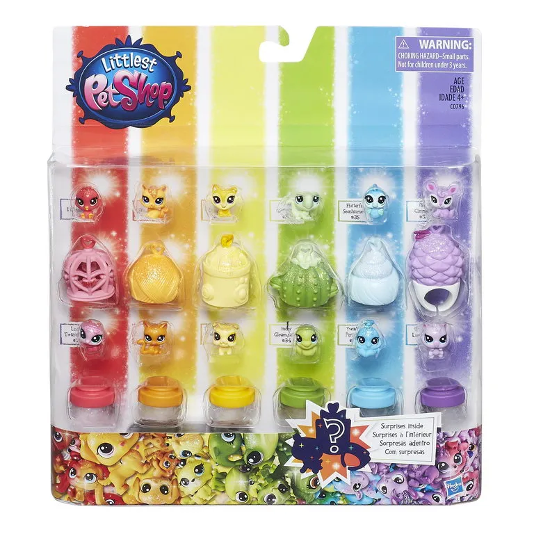 PACHET INELE CU ANIMALUT TEENSIE COLECTIA RAINBOW