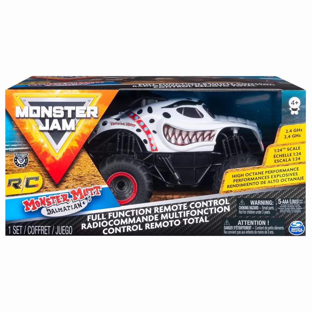 MONSTER JAM RC MASINUTA DALMATIANUL 1:24