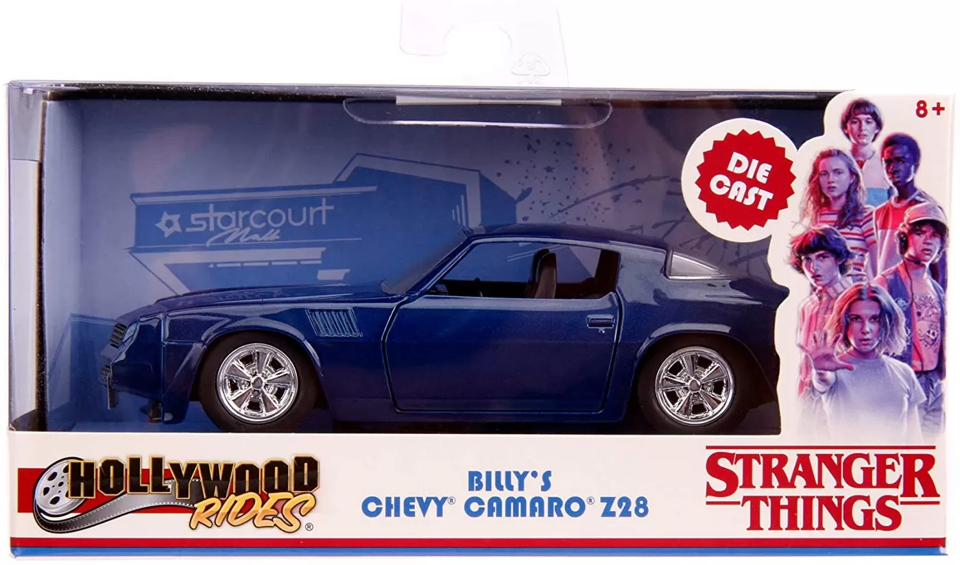MASINUTA METALICA CHEVY CAMARO 1979 STRANGER THINGS
