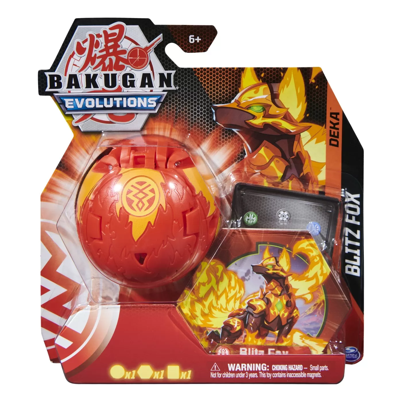 BAKUGAN S4 DEKA BLITZ FOX