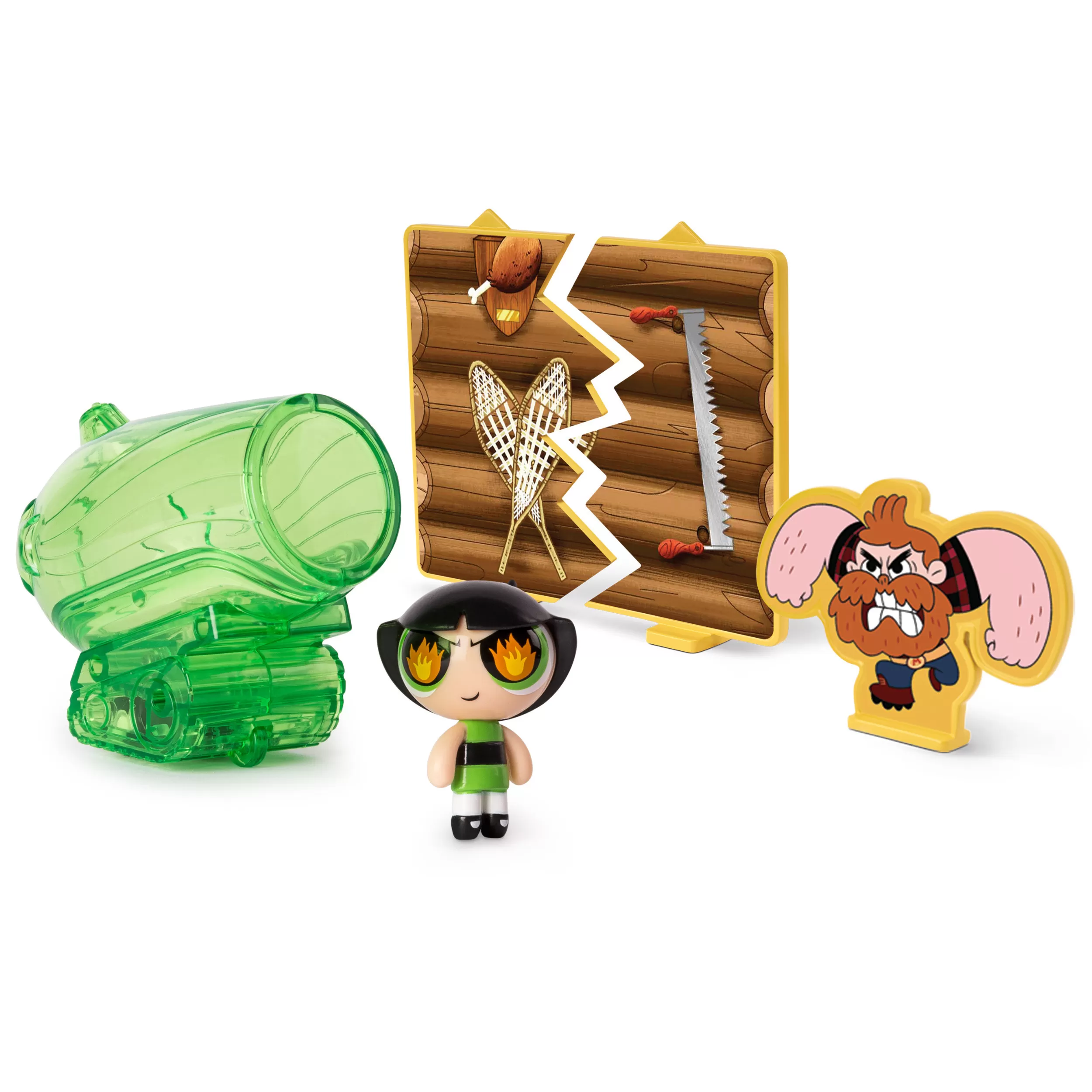 POWERPUFF GIRLS SET POWER POD BUTTERCUP