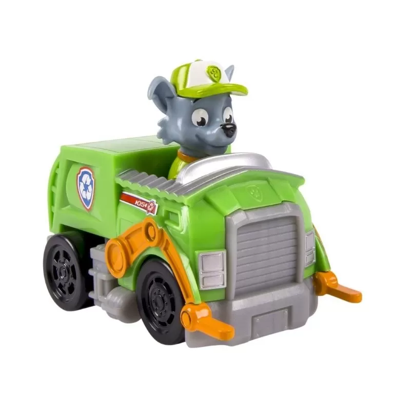 MASINA UTILITARA PAW PATROL SI FIGURINA ROCKY