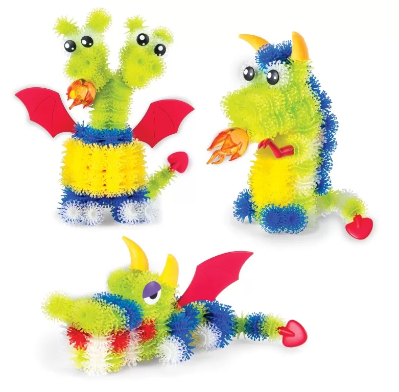 SET CREATIV SPIN MASTER BUNCHEMS DRAGONI STRALUCESC IN INTUNERIC