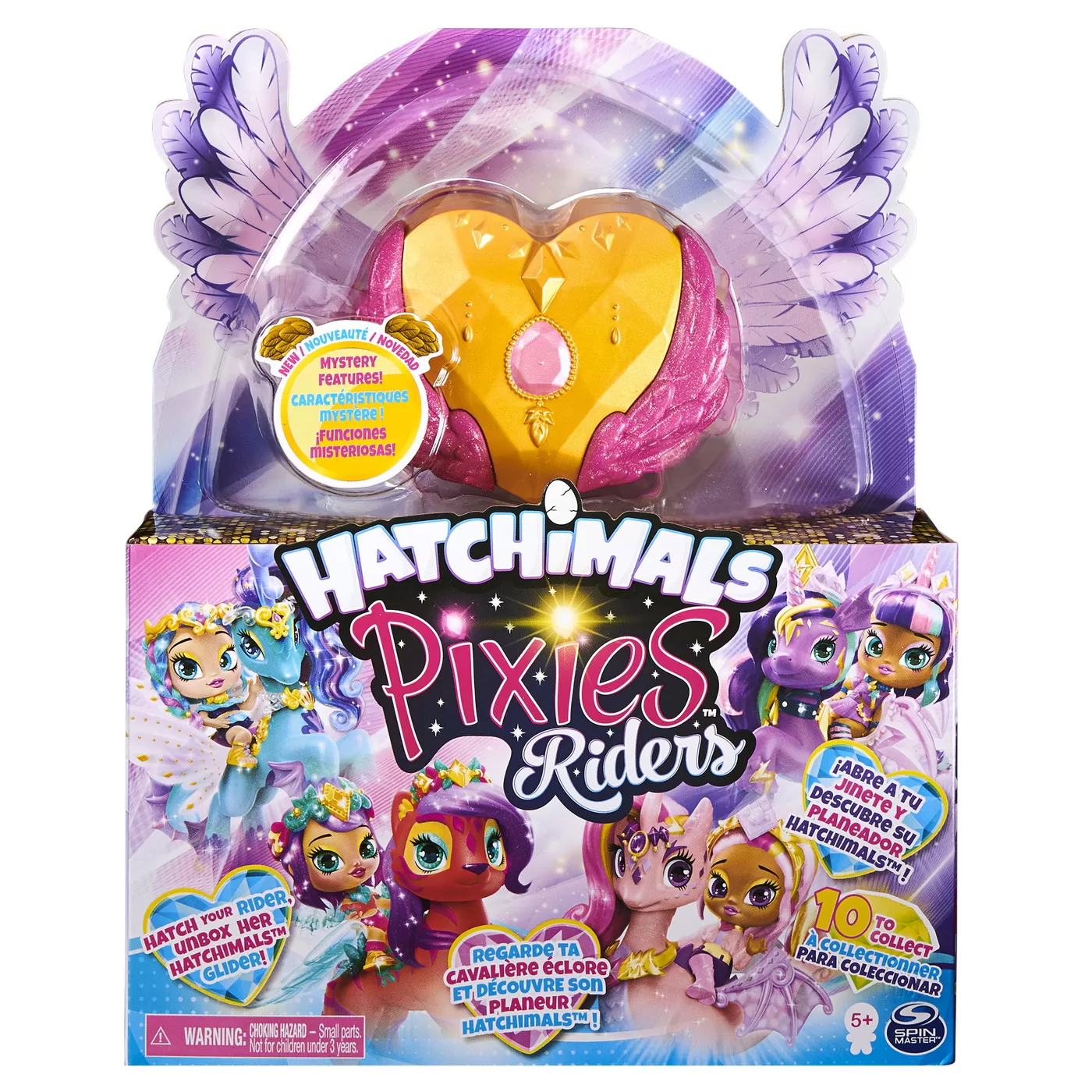 PIXIE CREATURA FANTASTICA PAPUSICA CU DRAGONUL AURIU