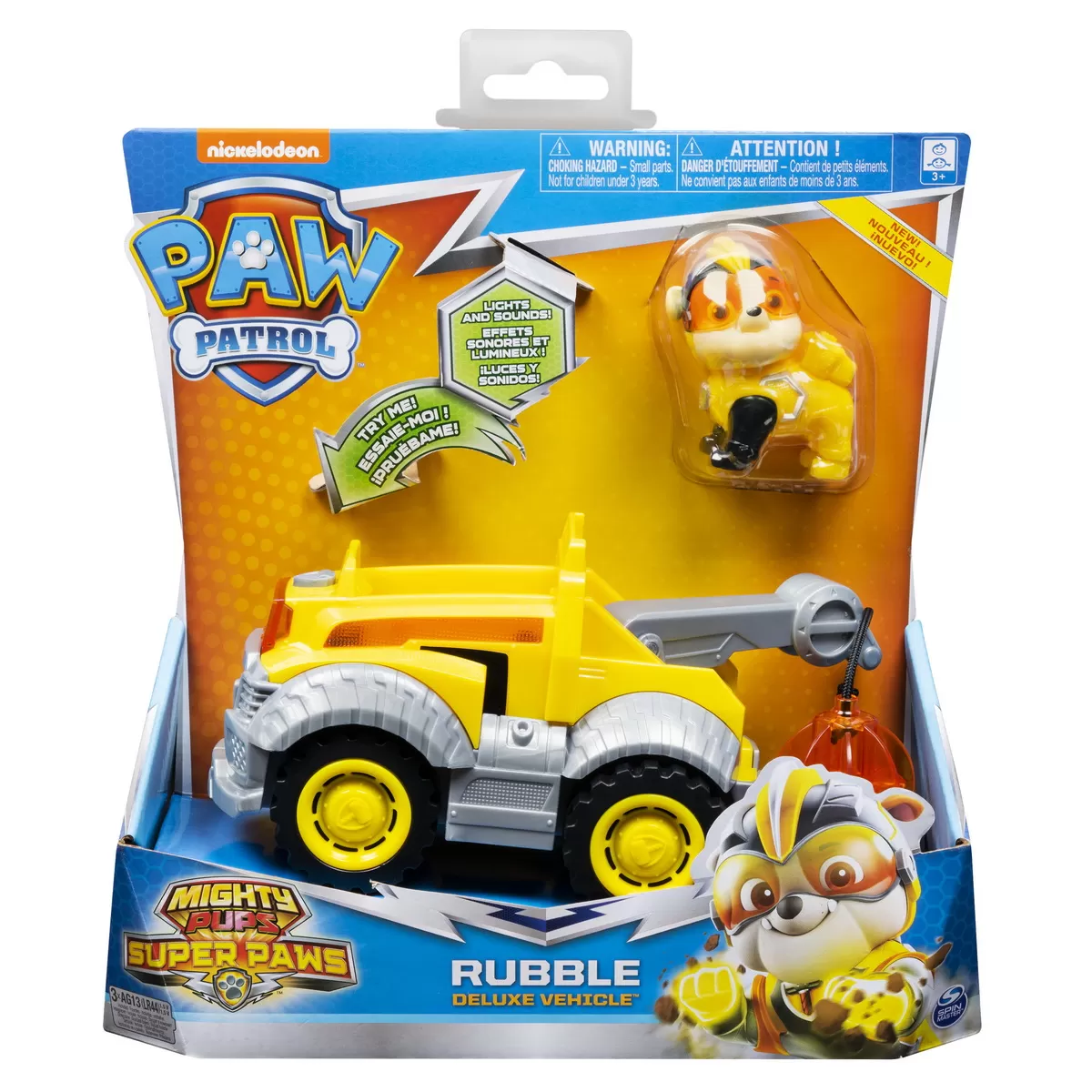 PATRULA CATELUSILOR SUPER EROUL RUBBLE CU VEHICUL