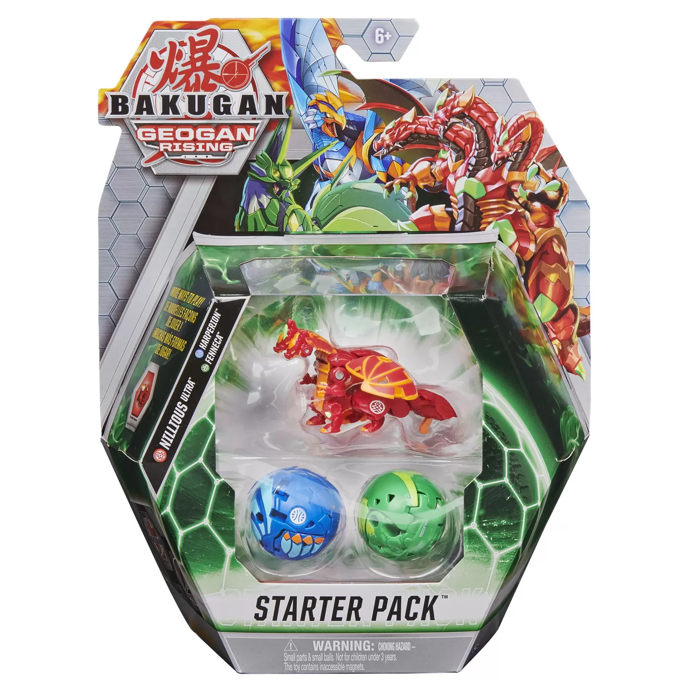 BAKUGAN S3 PACHET STARTER NILLIOUS ULTRA, HARPERION SI FENNECA