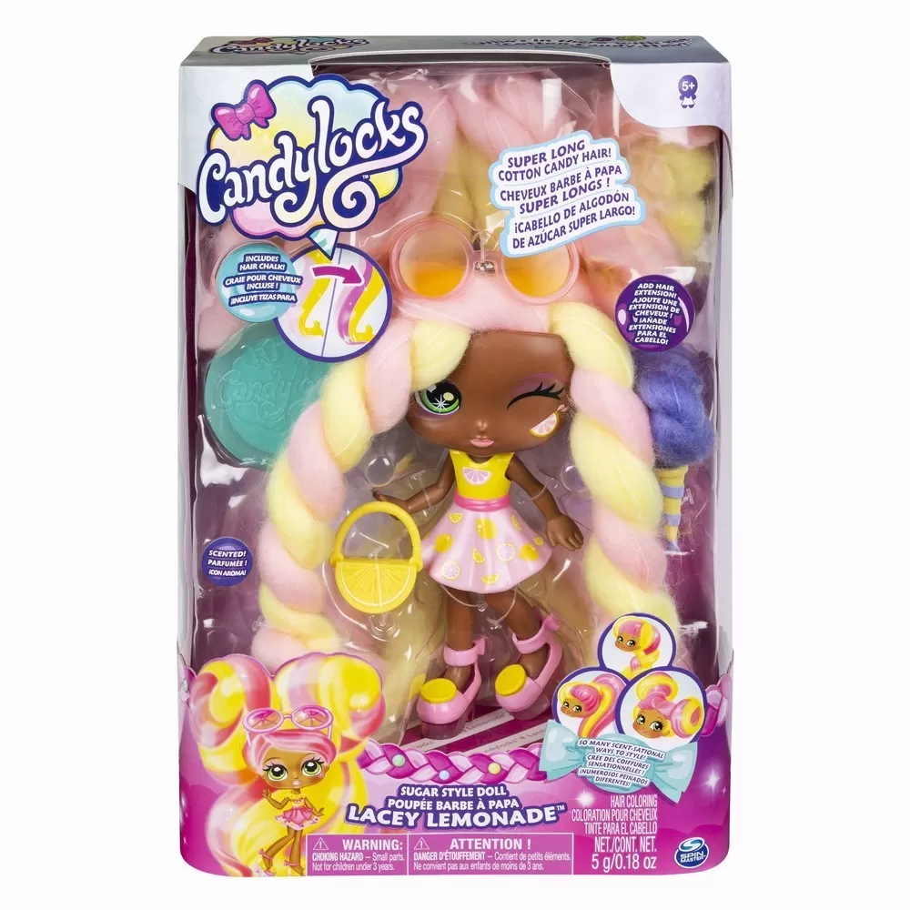 CANDY LOCKS PAPUSA LIMONADA CU PAR SUPER PARFUMAT