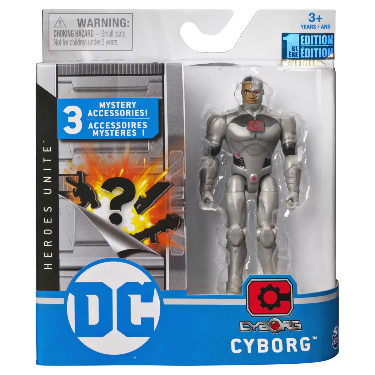 FIGURINA CYBORG FLEXIBILA 10CM CU ACCESORII