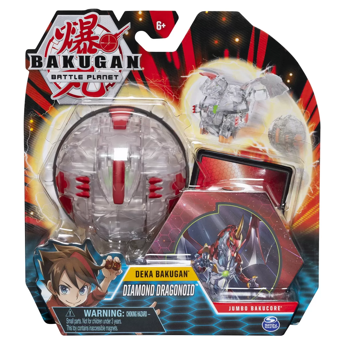 BAKUGAN DEKA JUMBO DIAMOND DRAGONOID