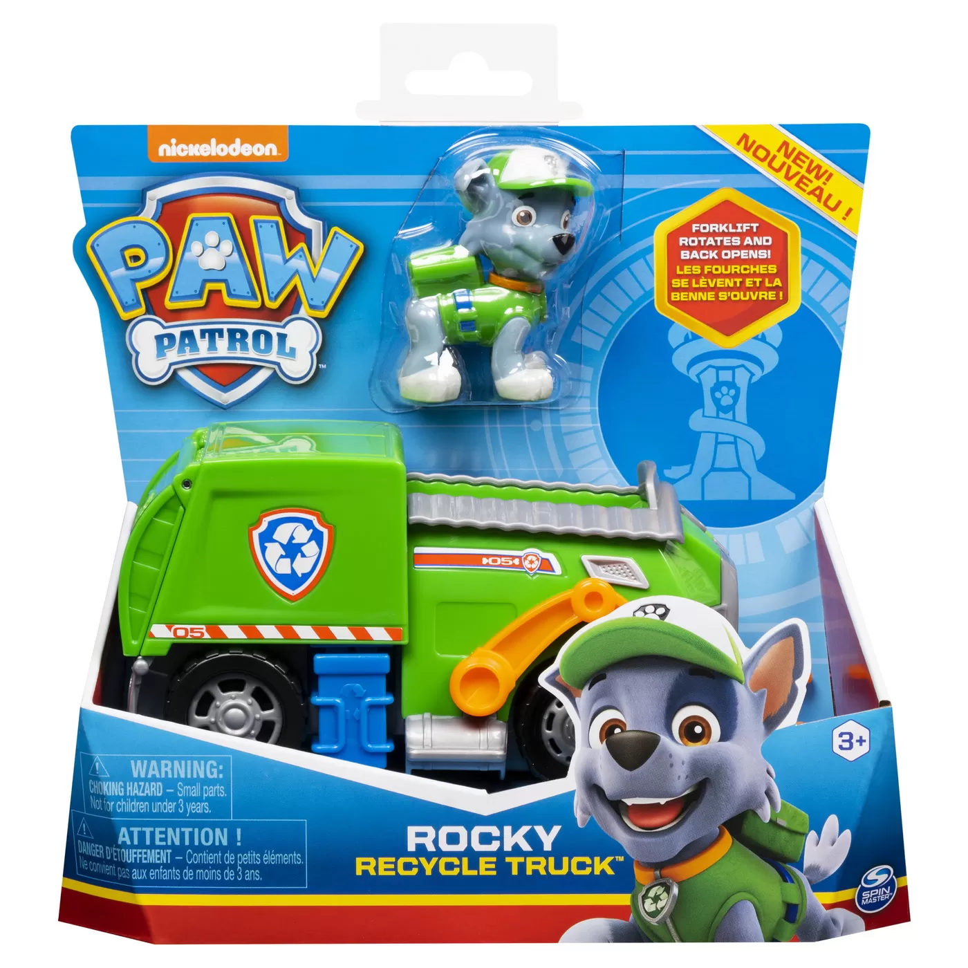 PATRULA CATELUSILOR CAMIONUL DE RECICLARE AL LUI ROCKY