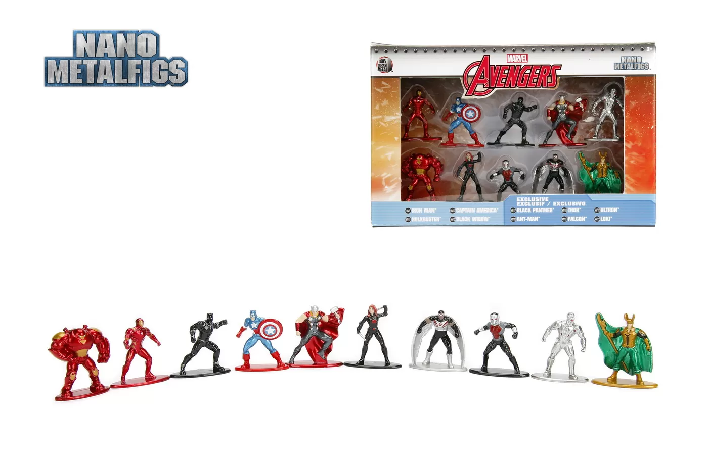 MARVEL SET 10 NANO FIGURINE
