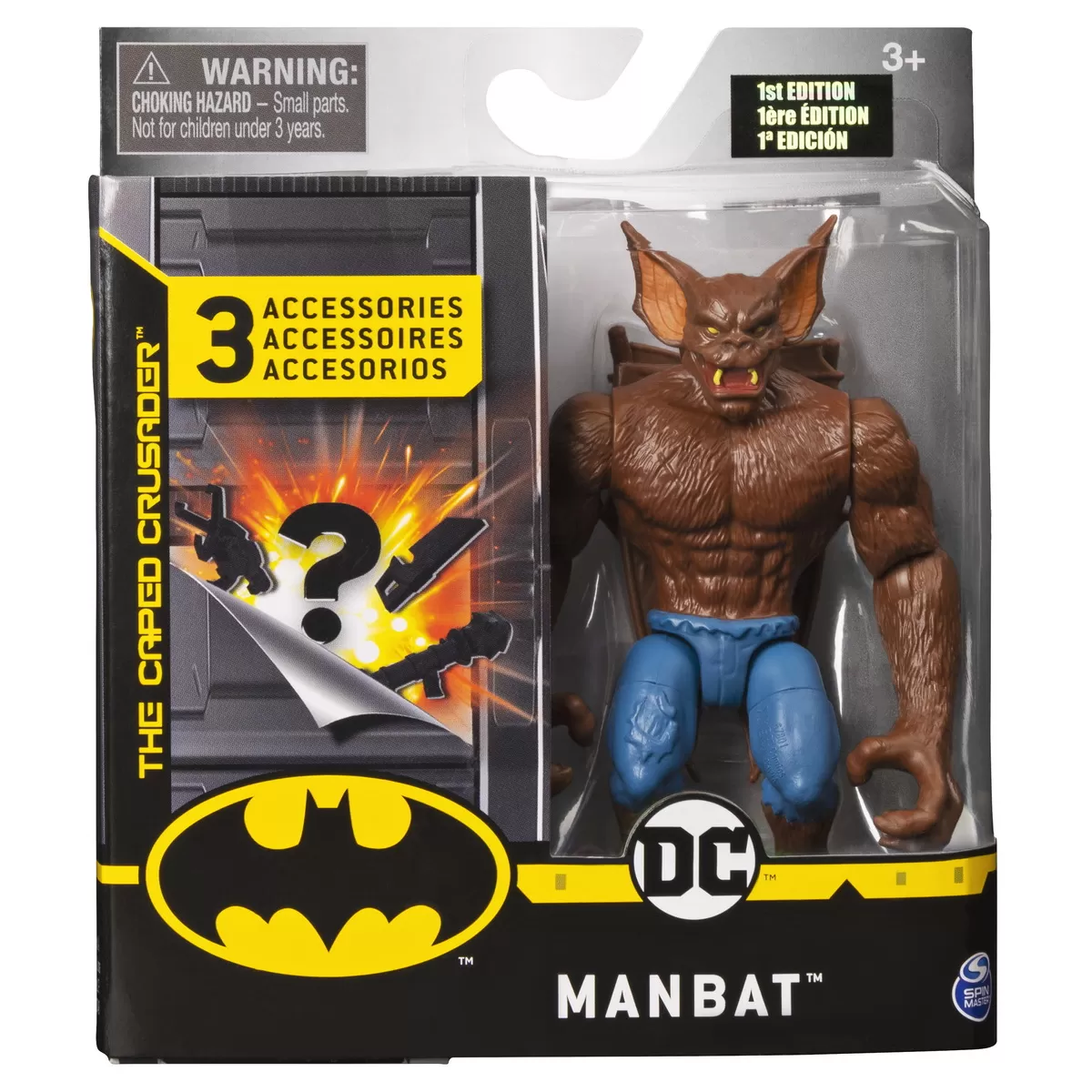 FIGURINA MANBAT 10CM CU 3 ACCESORII SURPRIZA