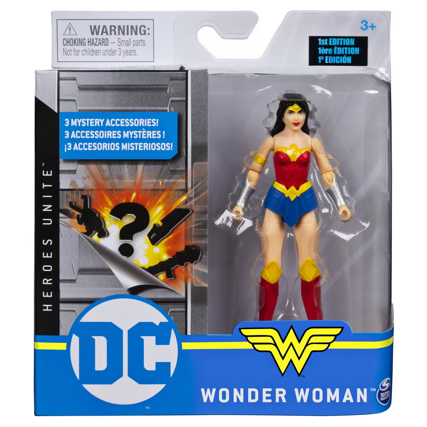 FIGURINA WONDER WOMAN 10CM FLEXIBILA SI CU ACCESORII