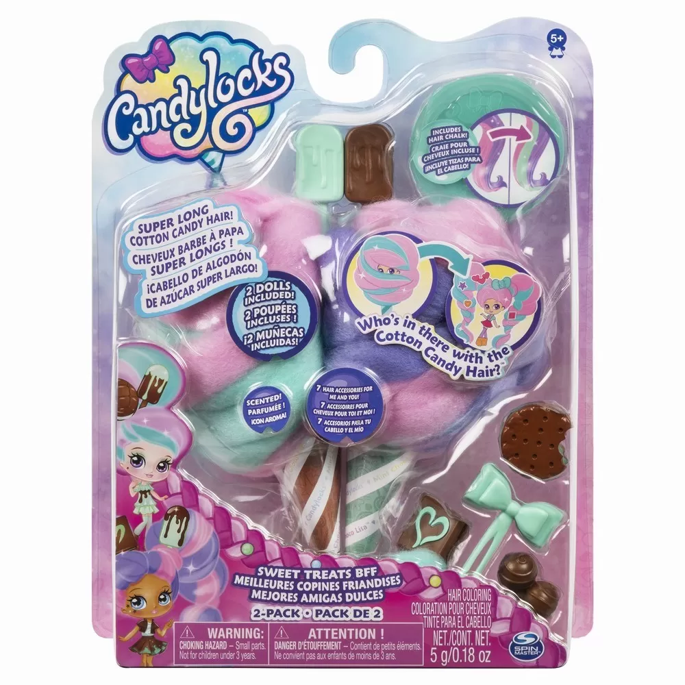 CANDY LOCKS SET 2 PAPUSI PARFUMATE
