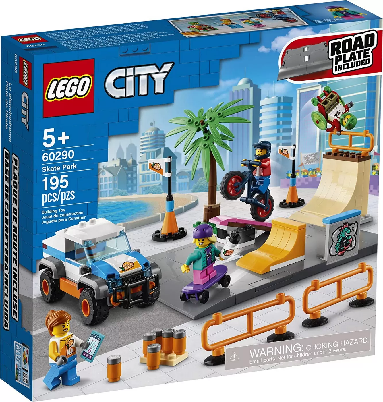 LEGO CITY PARC DE SKATEBOARDING 60290