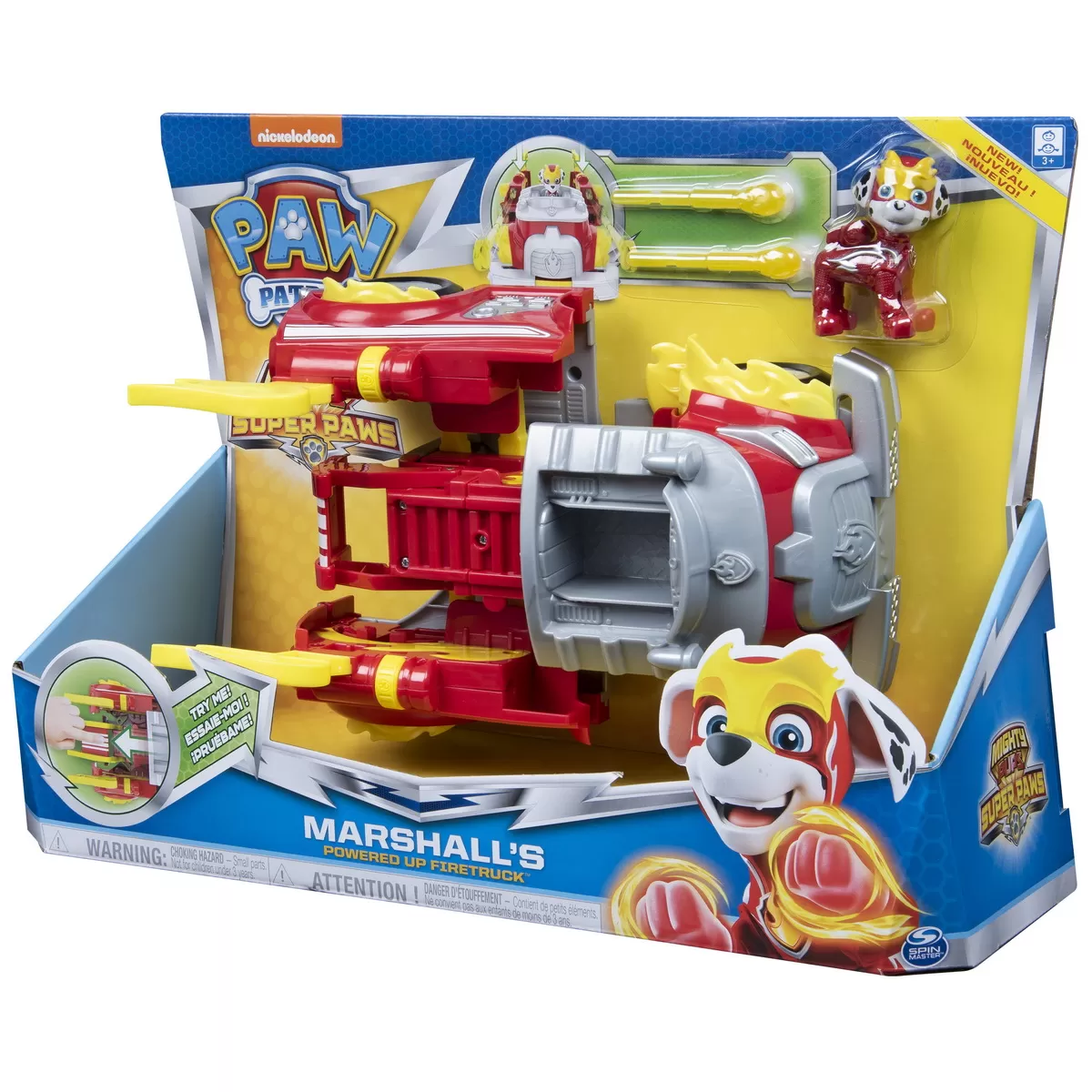 PATRULA CATELUSILOR MARSHALL CU MASINA DE POMPIERI POWER UP