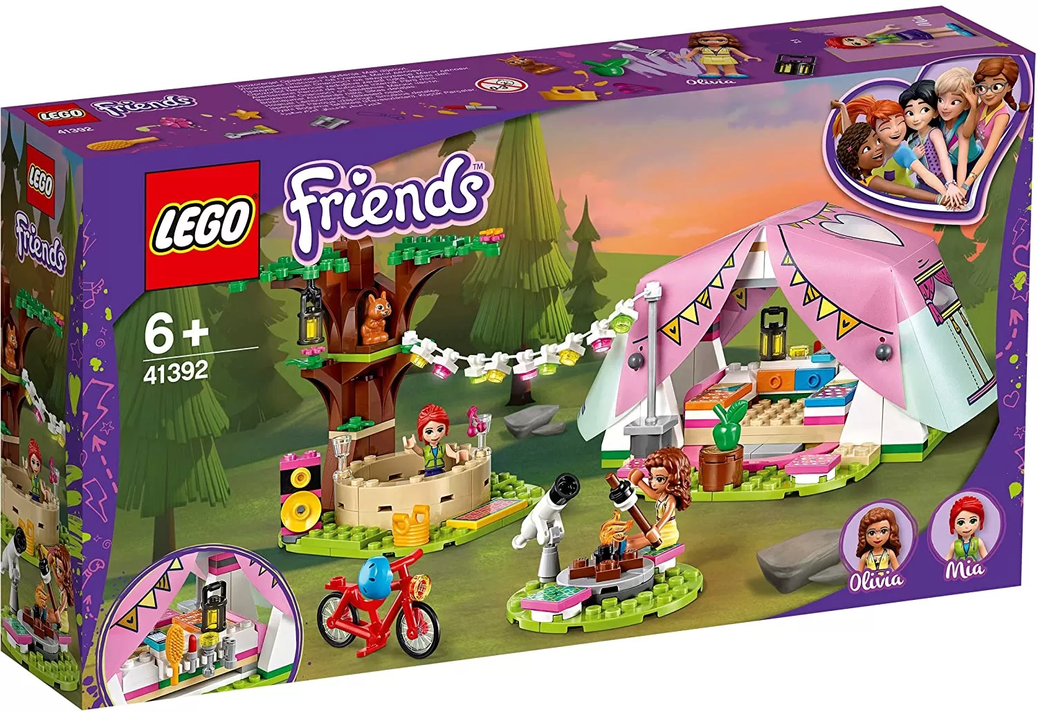 LEGO FRIENDS CAMPING LUXOS IN NATURA 41392