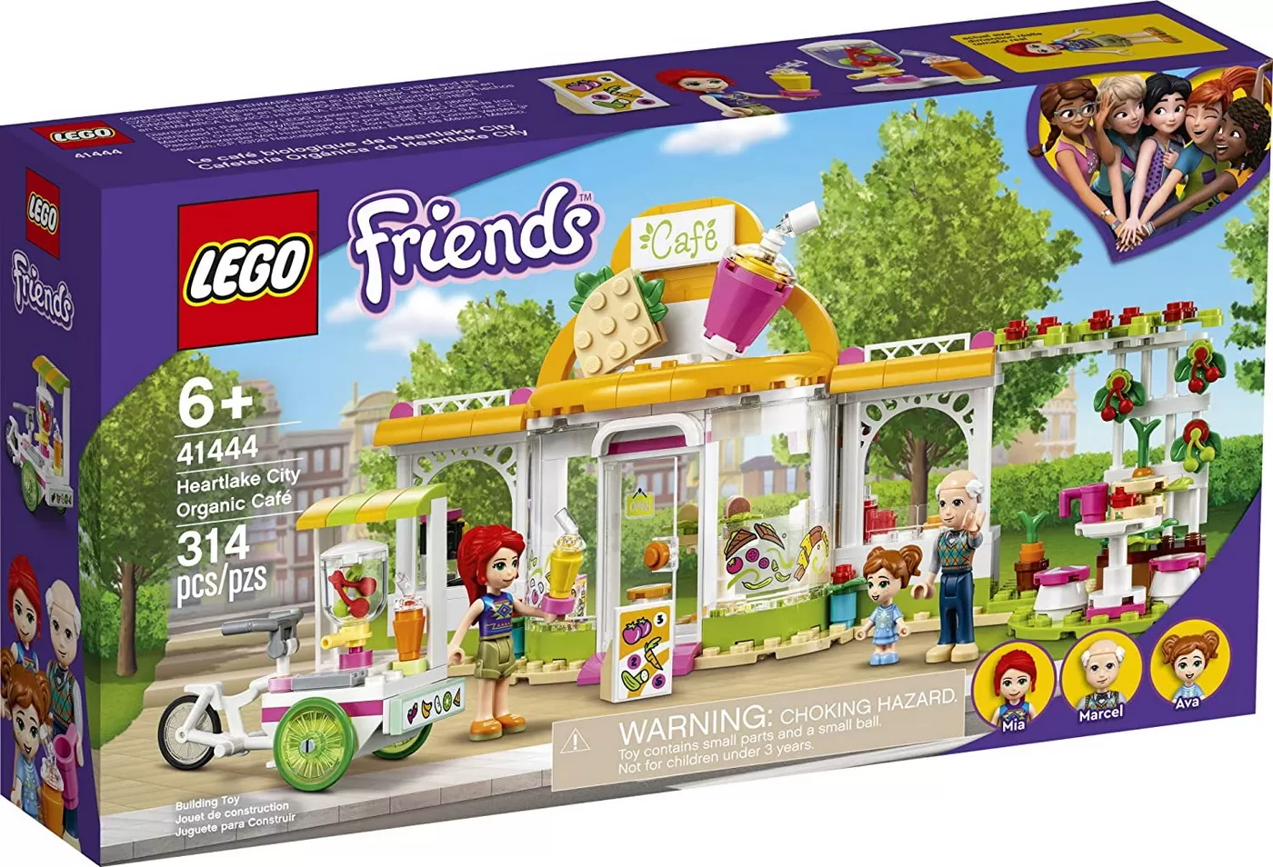 LEGO FRIENDS CAFENEAUA ORGANICA DIN HEARTLAKE CITY 41444