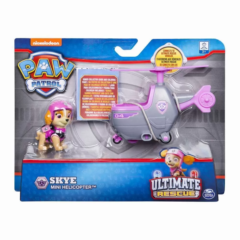 PATRULA CATELUSILOR VEHICULE CU FIGURINE ULTIMATE RESCUE SKYE