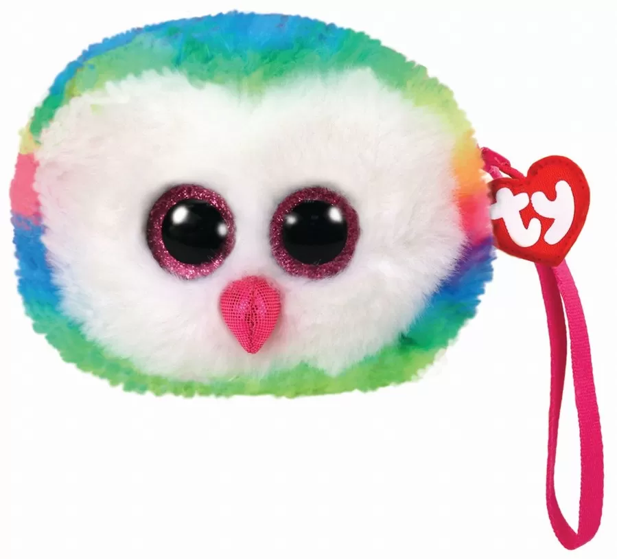 GENTUTA DE MANA DIN PLUS TY 10CM BUFNITA MULTICOLORA