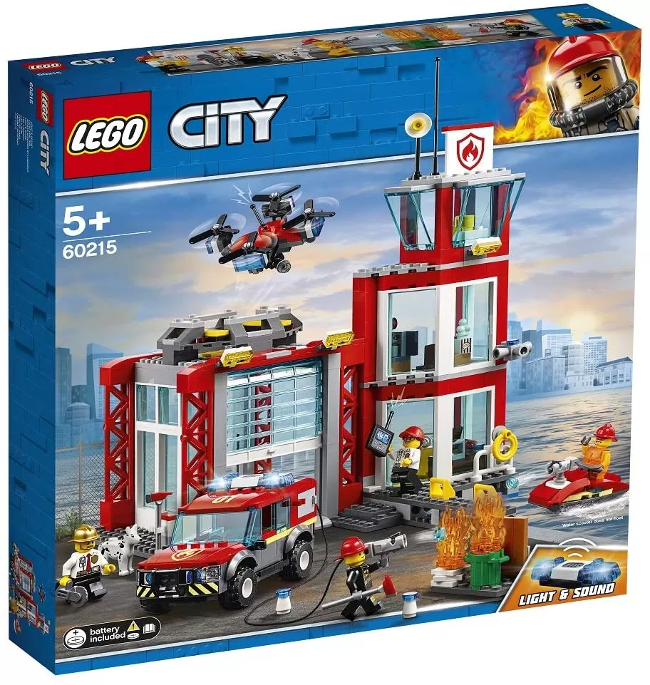 LEGO CITY STATIE DE POMPIERI 60215