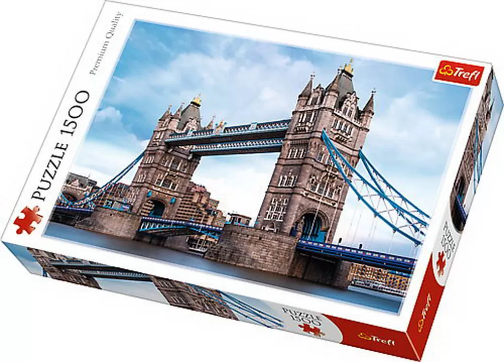PUZZLE TREFL 1500 THE TOWER BRIDGE